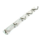 Rust-resistant stainless steel multipurpose hook rack for bathroom and kitchen