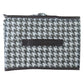 Sturdy fabric storage bin with side handle for home organization