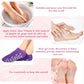Elegant display of the comfortable soft socks, promising ultimate foot comfort.