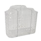 Transparent crystal-textured multipurpose organizer holder for decluttering