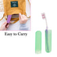 Essential travel toothbrush covers for maintaining superior oral hygiene on trips.