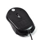 Another ergonomic side view of the Compshop M-022 Wired Optical Mouse.