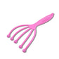 Side profile of the compact AuriGlam handheld scalp massager, highlighting its design.