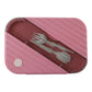 Kids' portable lunch box with compartments, ideal for picnics and outdoor activities