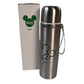 Stylish and durable 500ml stainless steel water bottle, ideal for travel.
