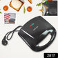 Open Dabster sandwich toaster revealing square non-stick cooking plates.