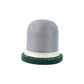 Heavy-duty kitchen scrubber with iron grip handle for cookware