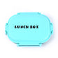 Insulated lunch box interior with small container for snacks or fruits