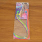 Multicolor braided hair streaks clip-in set for girls and kids styling fun