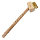 Durable wire brush head designed for deep cleaning and removing stubborn moss.