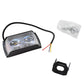 Illuminated 6 Mode LED Fog Light demonstrating clear visibility effects