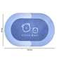Anti-slip bath rug for secure footing