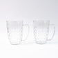 Apex Mocktail Mug Glass set of two with modern design for everyday beverages