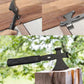 Ergonomic camping axe with convenient nail remover and heavy-duty hammer.
