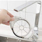 Ergonomic handle of the apple cutter providing a comfortable and firm grip.
