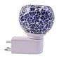 Ambient electric mosaic glass night lamp for home décor