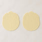 Silicone leaf coaster protecting surface from heat and moisture with hot beverage