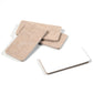 A stack of Safelix felt floor protectors, ready to be used on furniture legs.