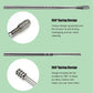 Ergonomic stainless steel ear cleaning kit tools for controlled handling