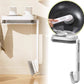 Wall mounted kitchen scrub brush and organizer set for cleaning