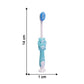 Kids' toothbrush and hammer toy displaying product dimensions