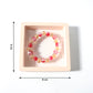Crystal bead stretch bracelet enhancing casual and party looks