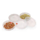 Assembled Tidy Table 4-section plastic sprout maker, ideal for a continuous supply of fresh sprouts.