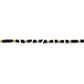 Traditional ethnic black and white beaded rakhi