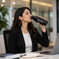 Thermal water bottle with secure leakproof lid