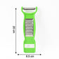 Ergonomic handle of the multi-functional vegetable and fruit peeler