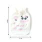 Reusable mini hot water bag close-up showing leakproof cap