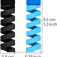 4-pack of spiral cable protectors offering robust protection against wear and tear.