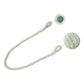 Stylish window magnetic tieback enhancing room decor