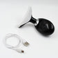 The portable Neck Face Massager shown with its USB charging cable.