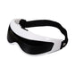 Detail shot of the adjustable elastic strap on the Electric Eye Massager for a custom fit.