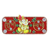 Traditional Shubh Labh decor with Lord Ganesha design for festive home decor