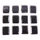 Full view displaying 12 mini jewellery boxes for rings, earrings, and accessories