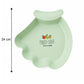 Colorful plastic tray for kids food serving