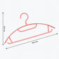 Multipurpose plastic hangers suitable for organizing clothing in home wardrobes