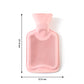 Reusable flexible hot water bag for warm compress therapy