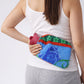 Reusable heat therapy bottle with secure stopper for leak prevention