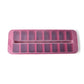 Freezer storage box designed for efficient ice cube and snack storage