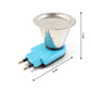 Electric Kapoor Dani incense burner emitting a gentle glow while in use.