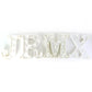 Mix design LED night lamp illuminating bedroom shelf softly