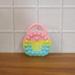 Cute and colorful fidget pop it purse for kids’ coin and essentials storage