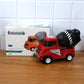 Kids mixer truck vehicle toy with friction power mechanism