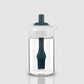 Glass oil dispenser with a brush, ideal for grilling, baking, or general cooking.
