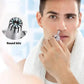 Portable manual nose hair remover showcasing its ease of use