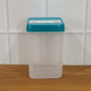 Closeup of smart seal lid on food storage container