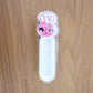 Mounted self stick push pull helper handle on sliding door for easy grip